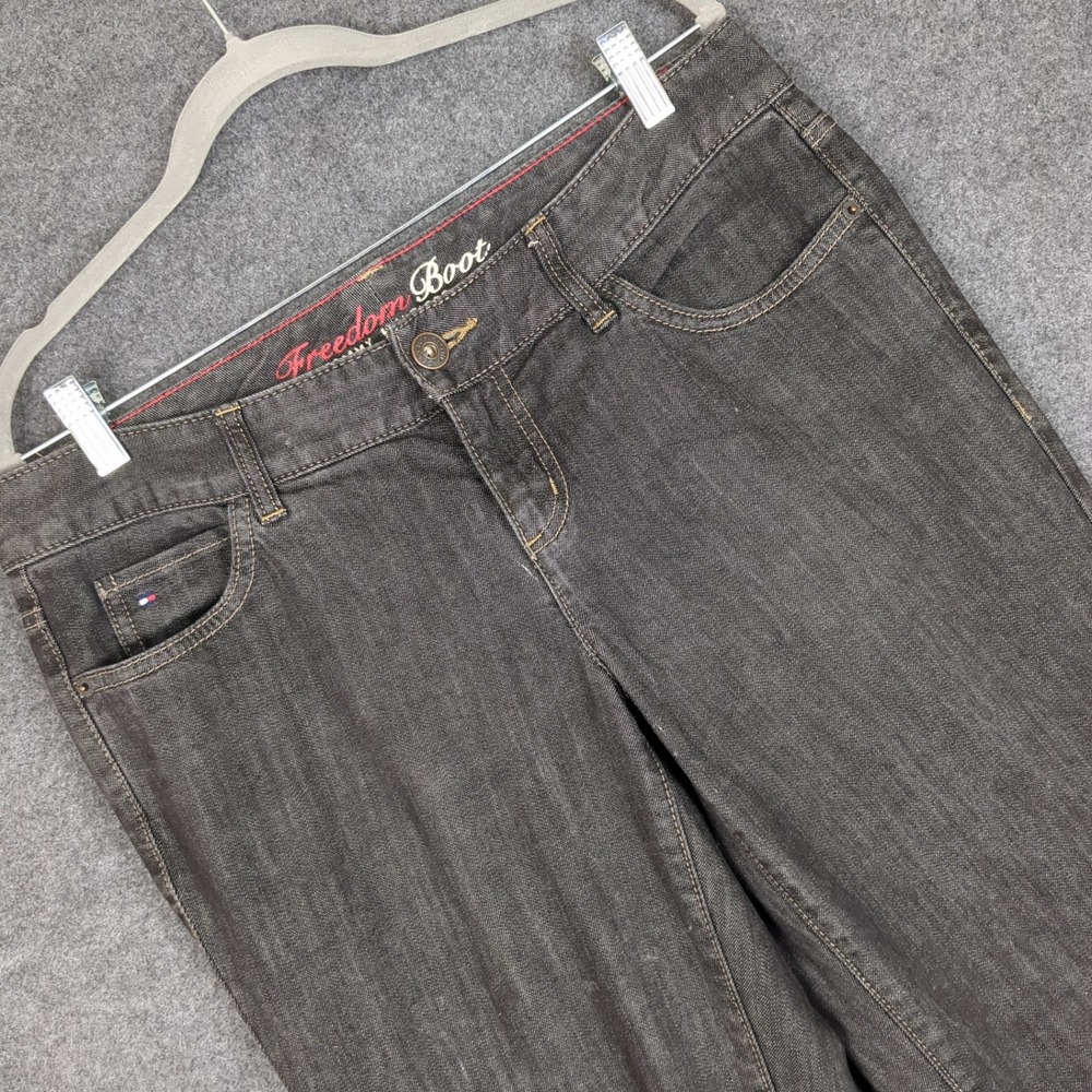 Tommy‎ Hilfiger Freedom Boot Jeans Dark Wash Denim Women Size 10A